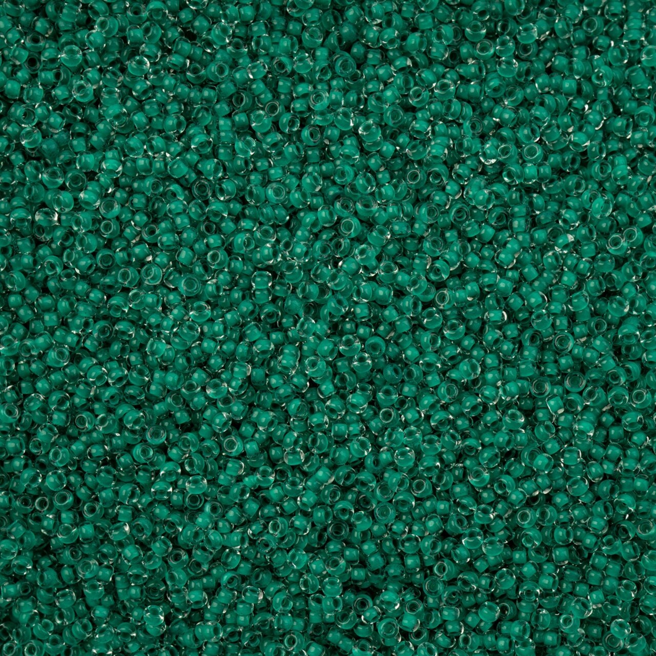 John Bead 11/0 Crystal Lined Terra Intensive Czech Glass Seed Beads, 23g